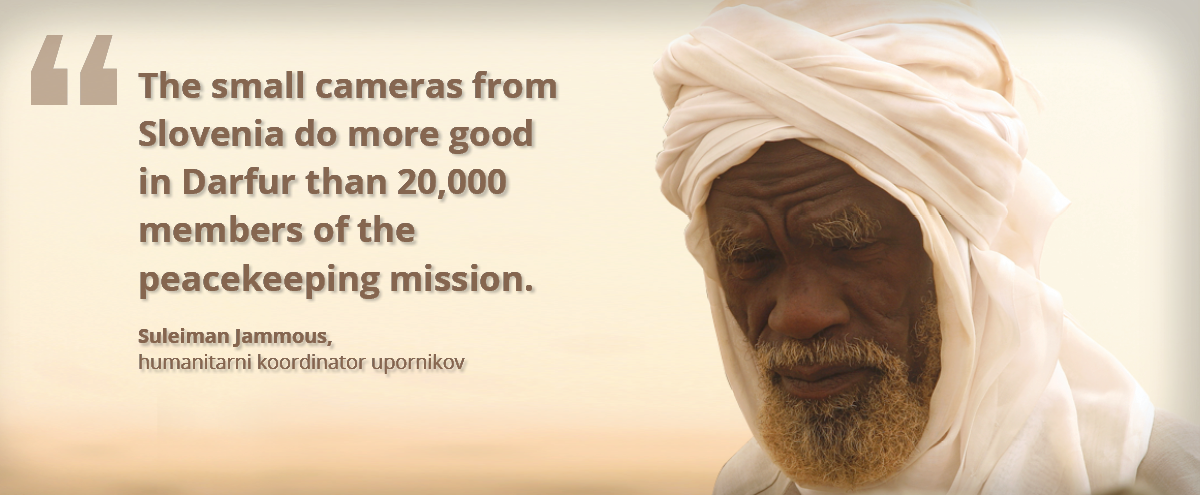 Suleiman Jamous, humanitarian coordinator of the Darfur rebels